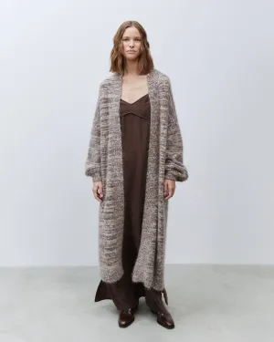 ANGORA MAXI CARDIGAN