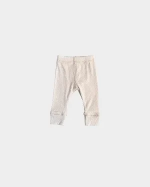 babysprouts - Ribbed Leggings - Almond