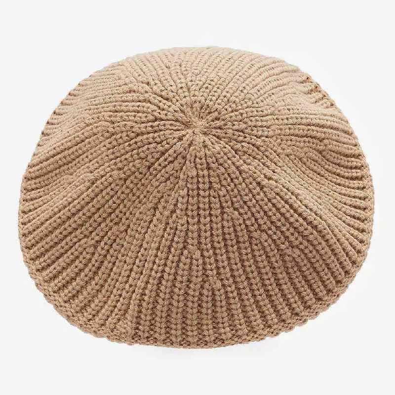 Barbour Beldon Ladies Beret Beanie Hat - Honey