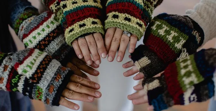 Capped Fingerless Gloves