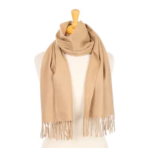 Caramel Cashmere Woven Scarf