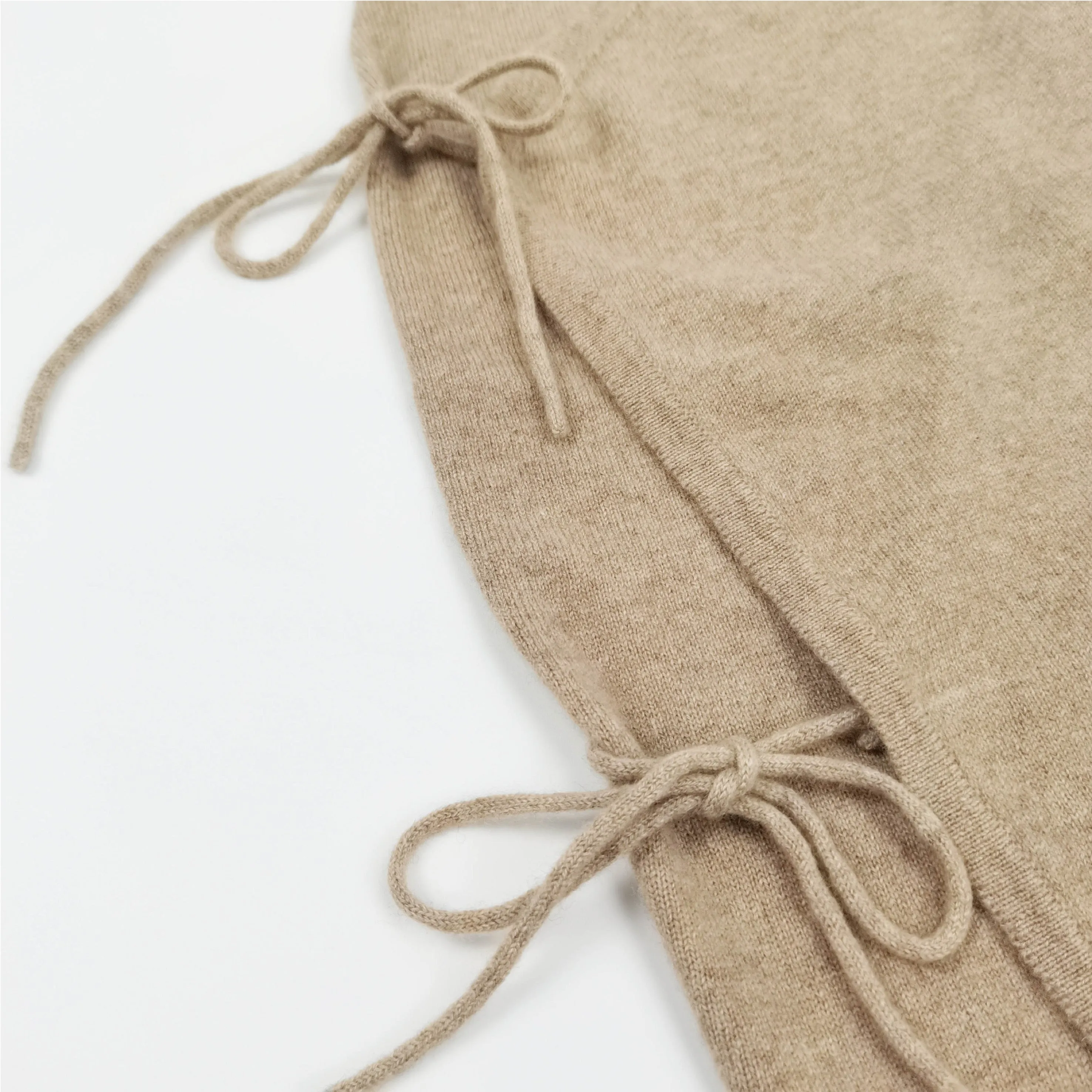 Cashmere Swaddle Wrap Oatmeal