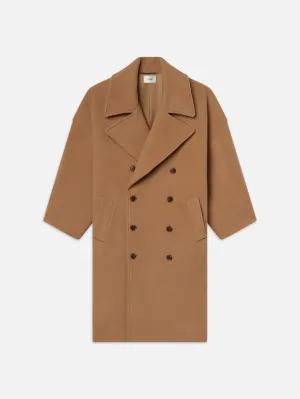 Cocoon Coat -- Camel