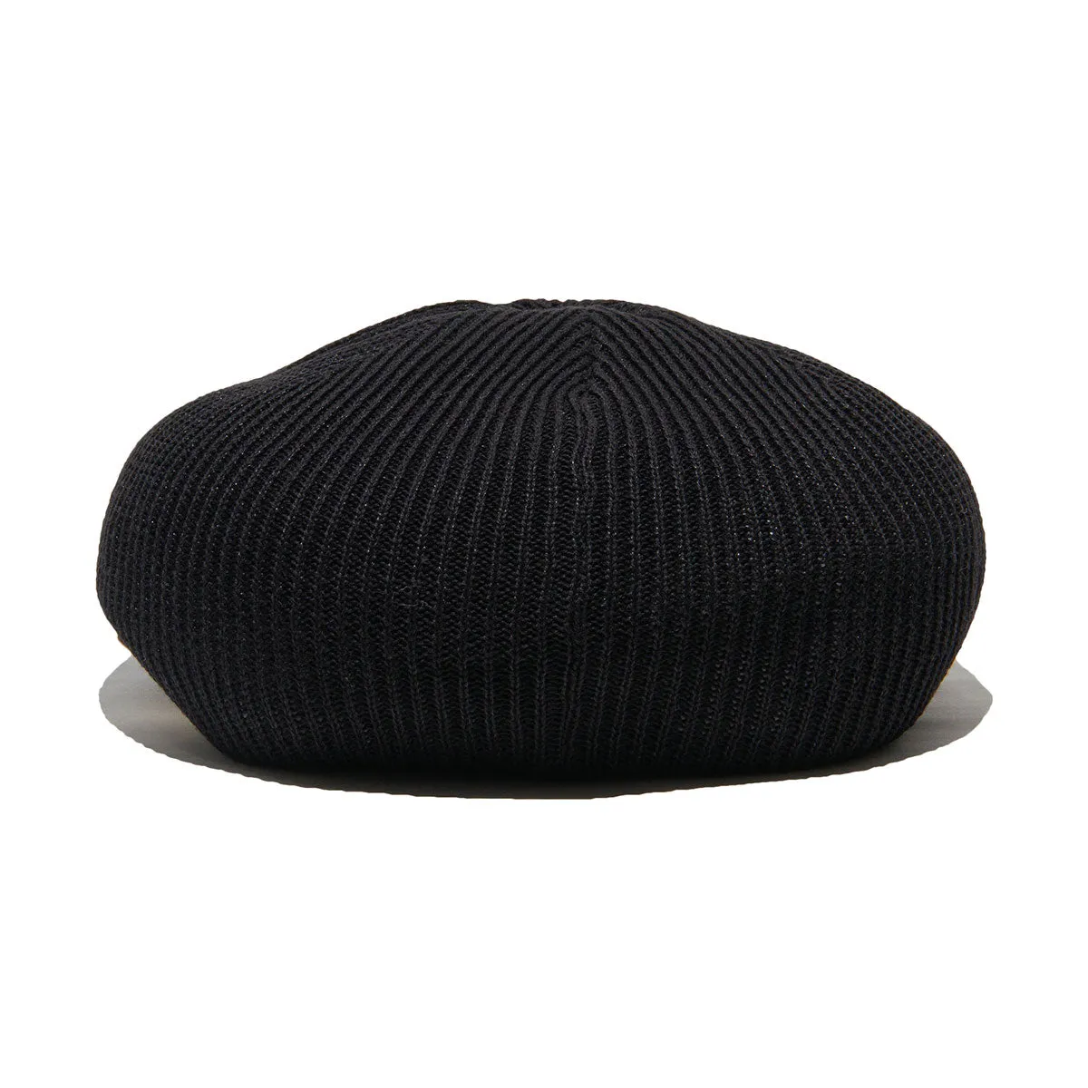 COTTON CLUB BIG BERET - Black