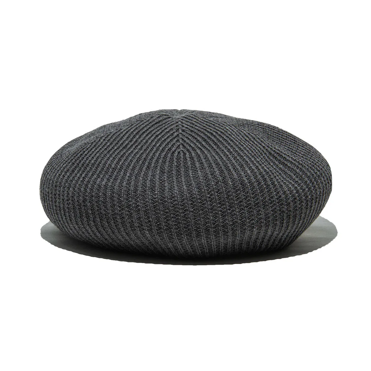 COTTON CLUB BIG BERET - Gray