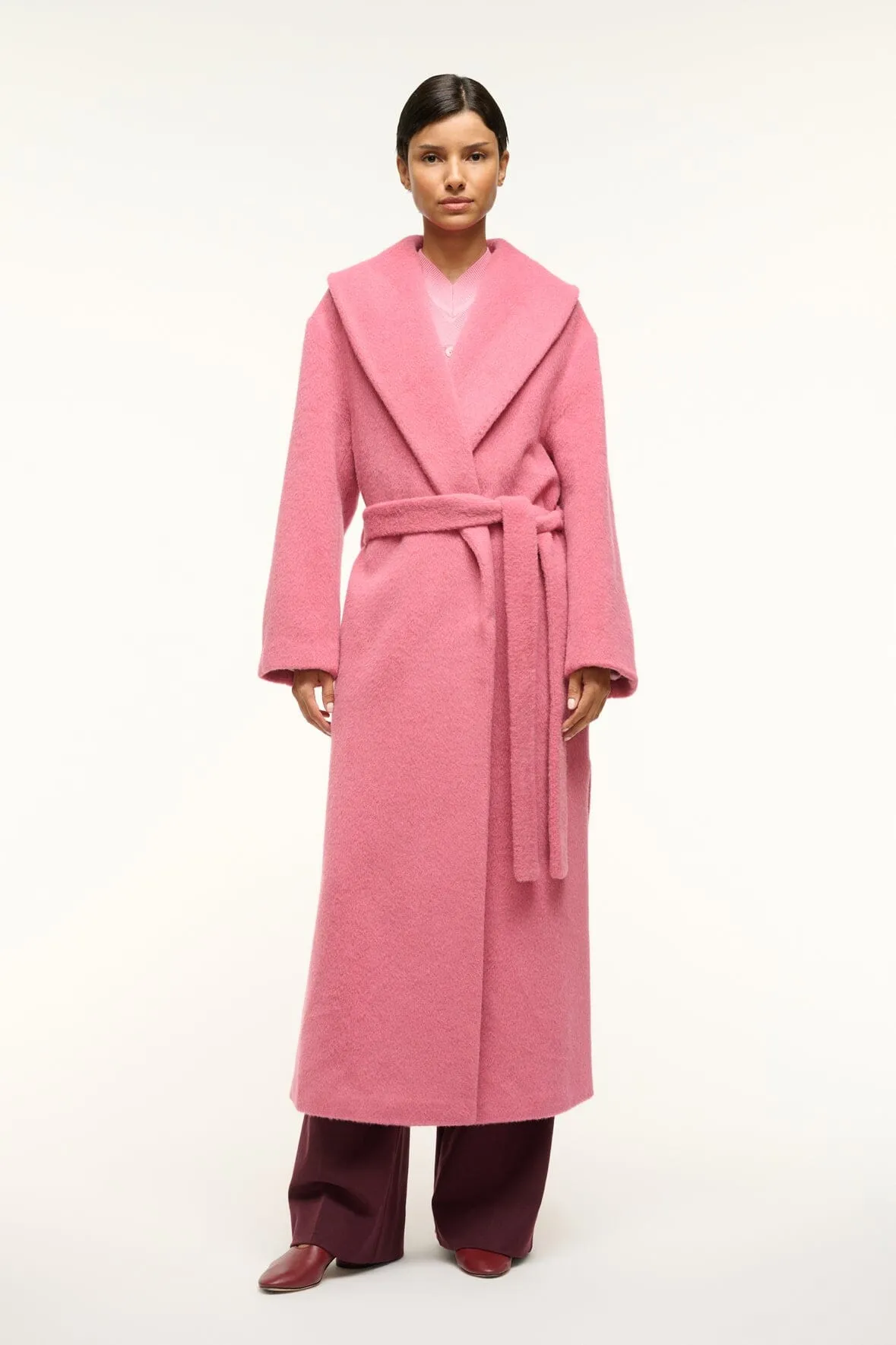 DAKOTA COAT | DAMASK PINK