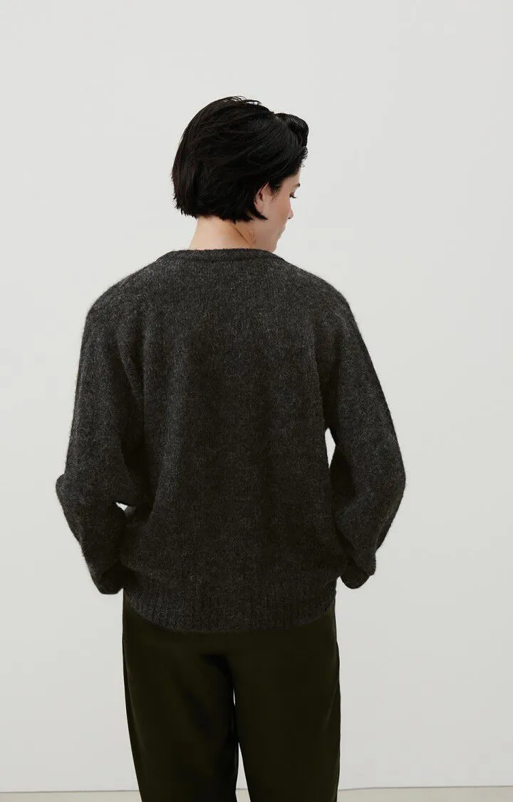 East Cardigan - Charcoal Melange