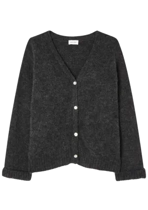 East Cardigan - Charcoal Melange