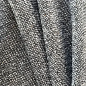 Eleventy Mid-Weight Black & White Wool Tweed (Made in Italy)