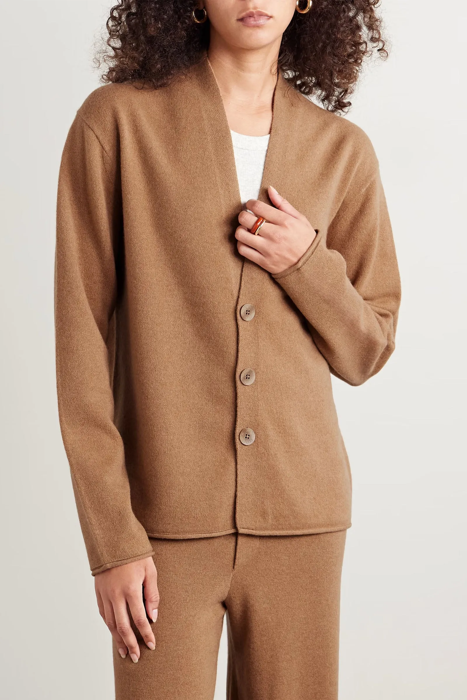 Everywear Oversized Cashmere Cardigan