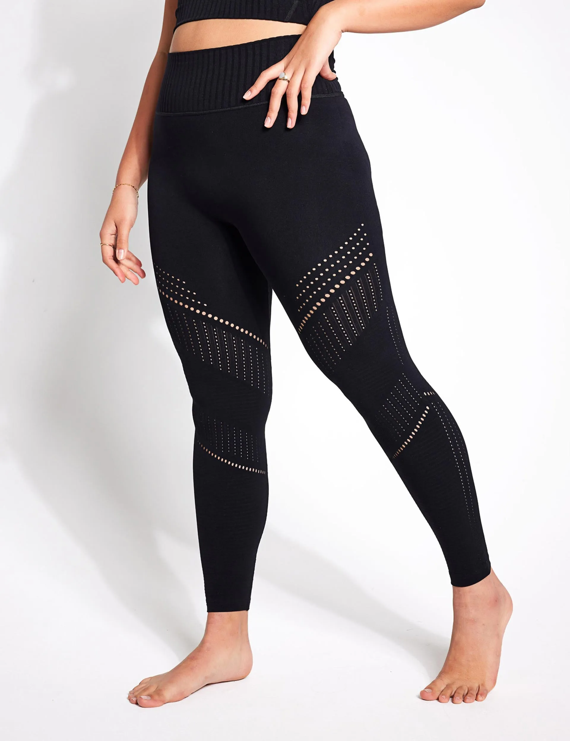 Full Circle Seamless Legging - Black