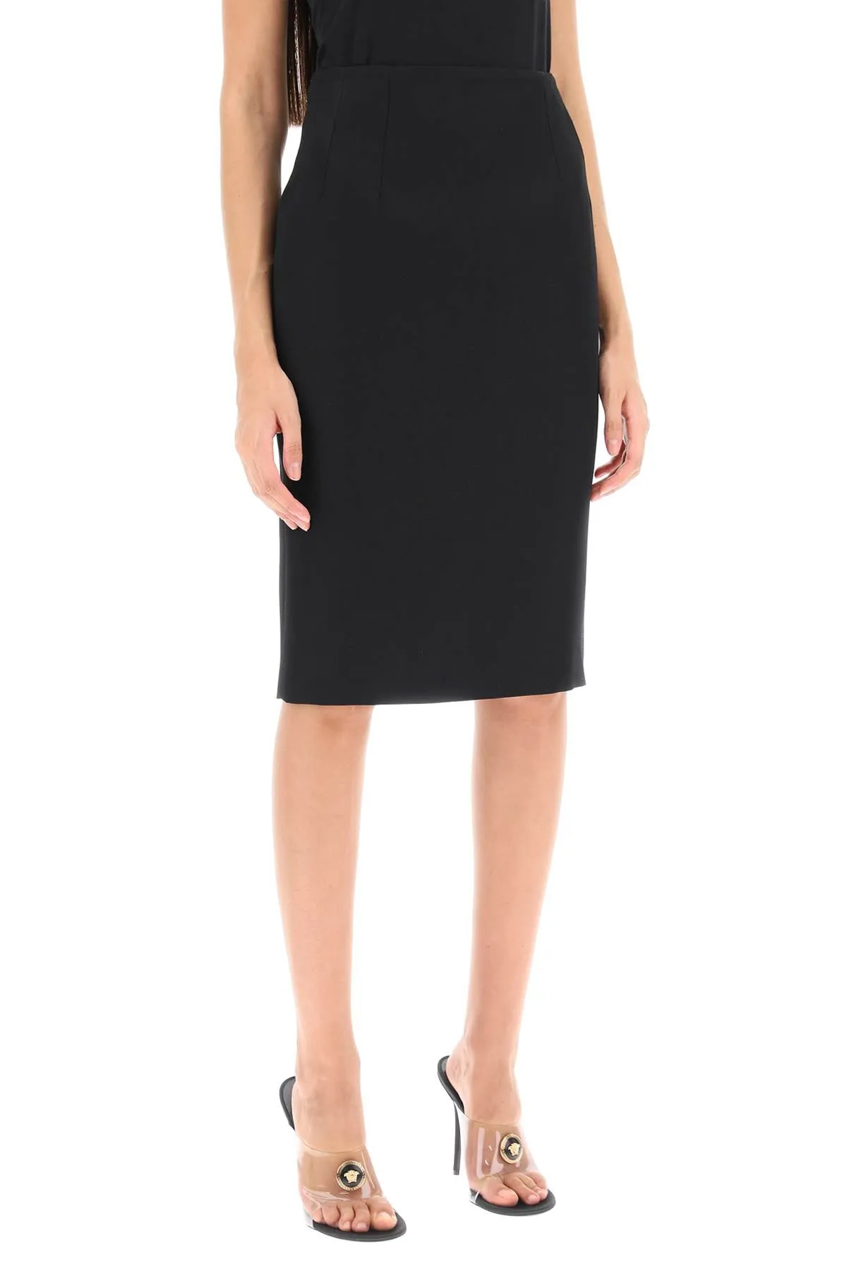 grain de poudre pencil skirt