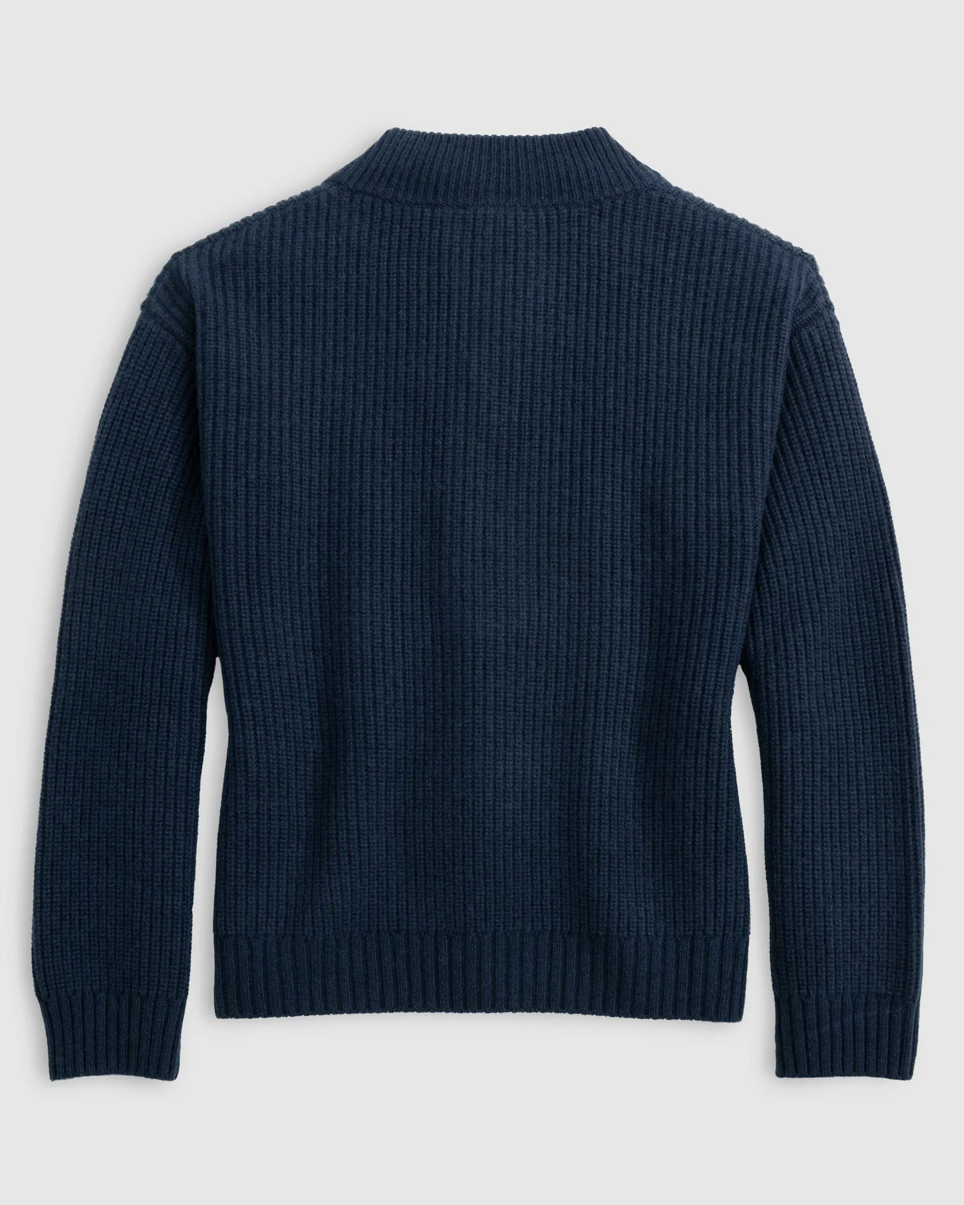 Kerrigan Cashmere Blend Henley Sweater