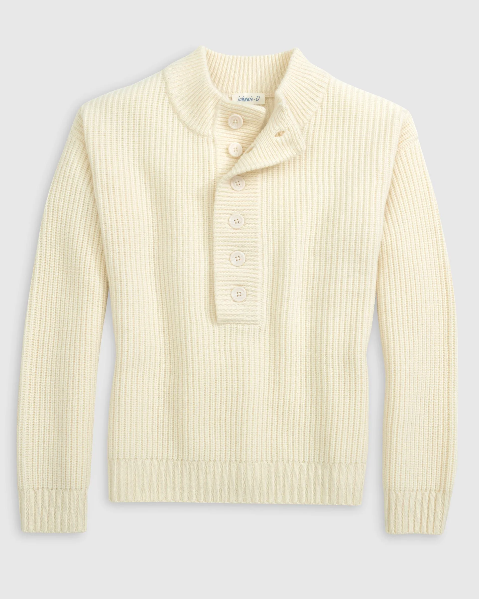 Kerrigan Cashmere Blend Henley Sweater