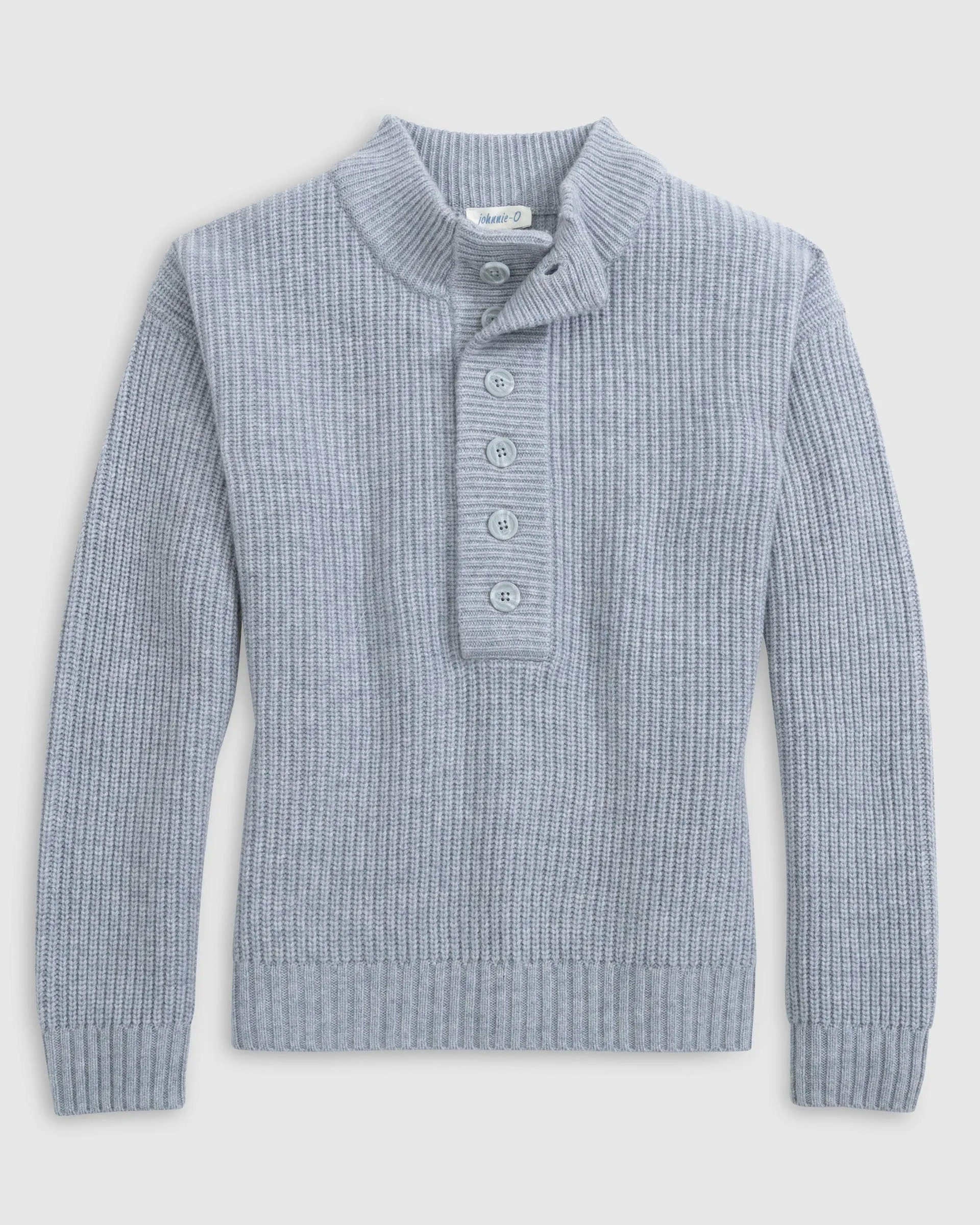 Kerrigan Cashmere Blend Henley Sweater