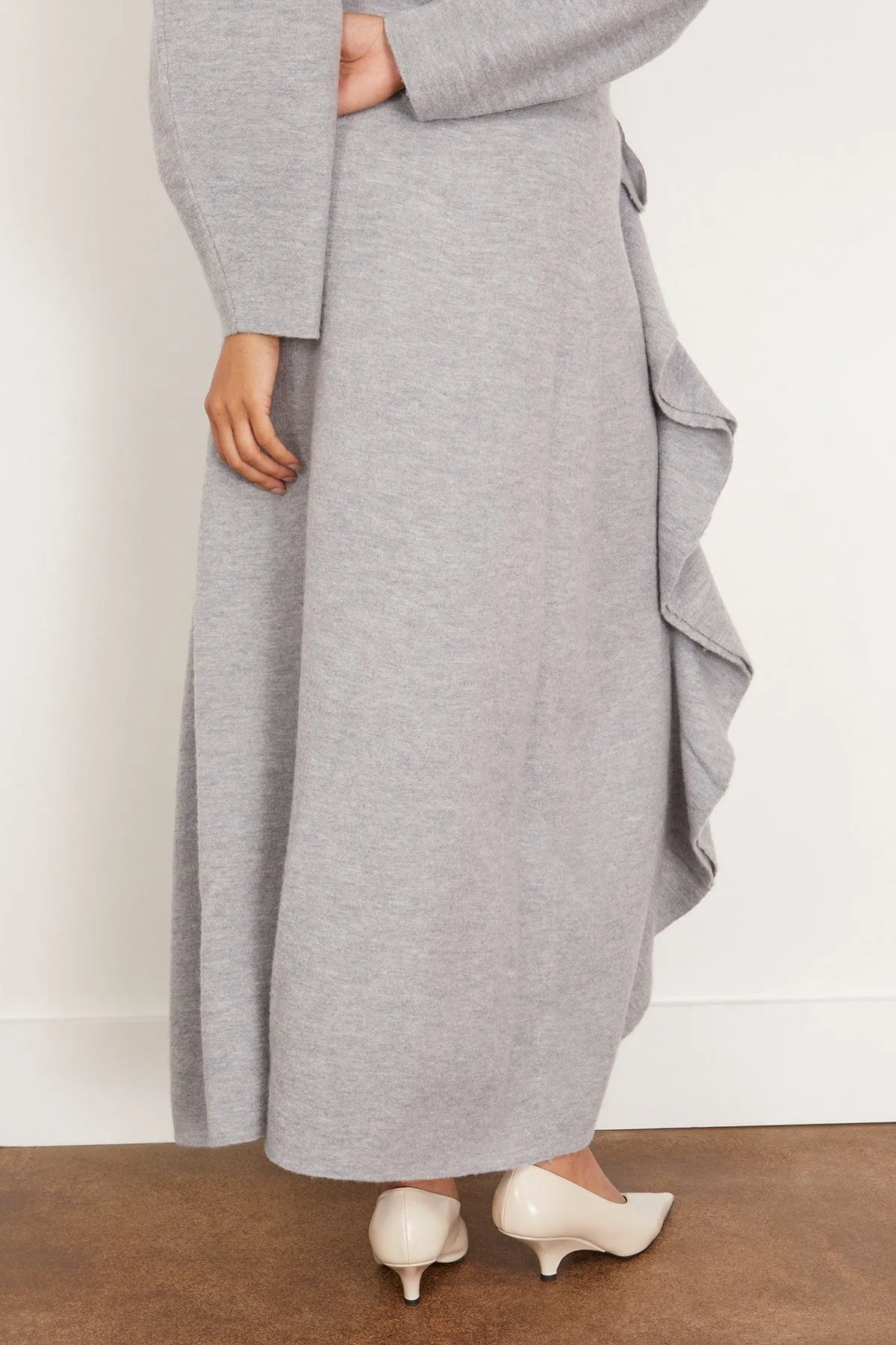 Mireya Skirt in Heather Grey