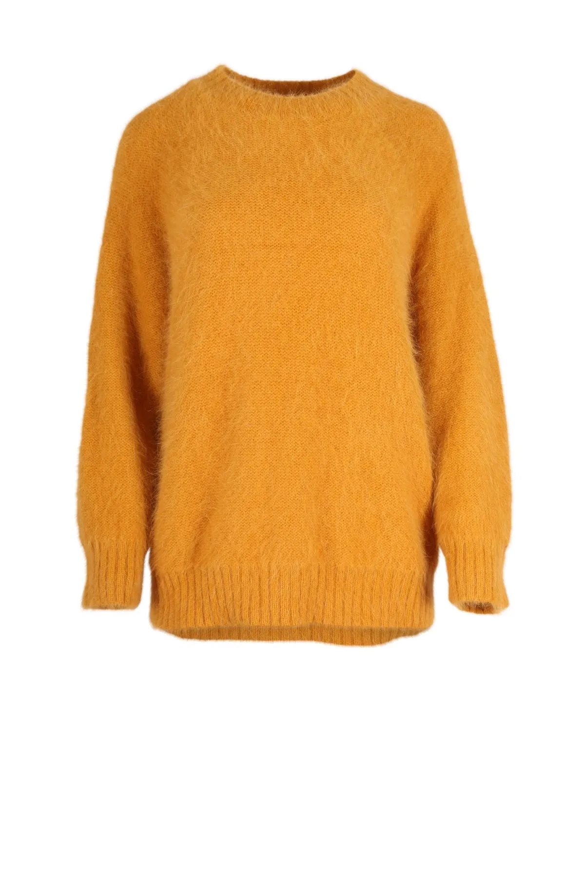 Montreal Angora Knit Mustard