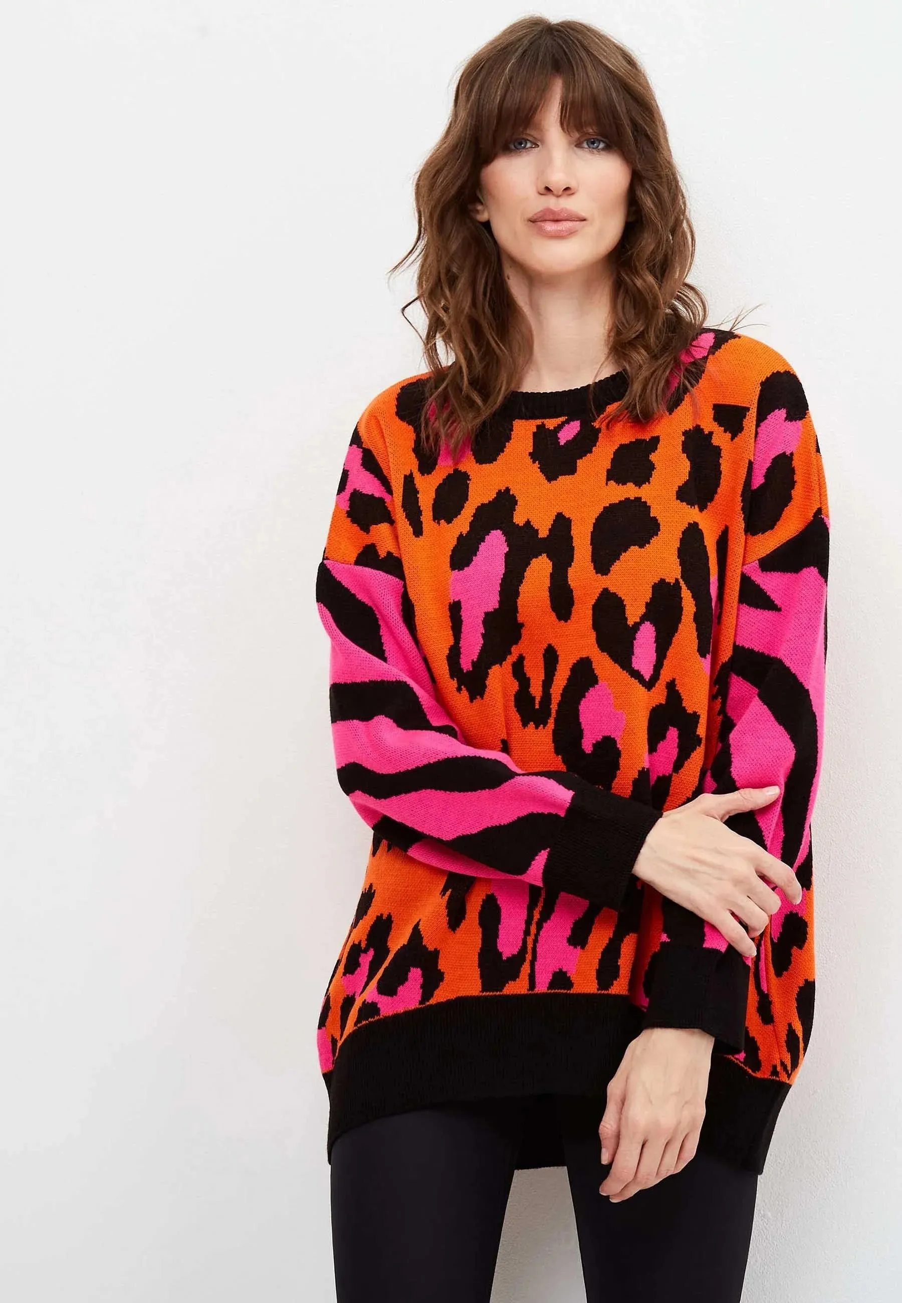 Oversized Jumper - Orange