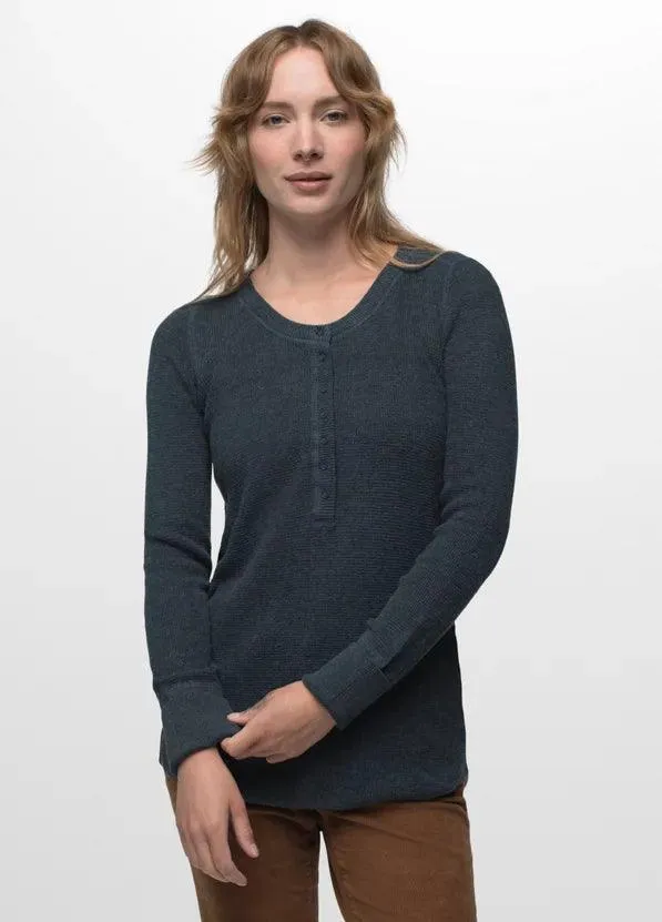 PRANA MILANI HENLEY LS TOP