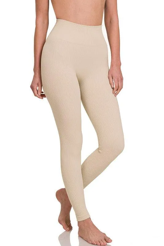 Ribbed Seamless Leggings