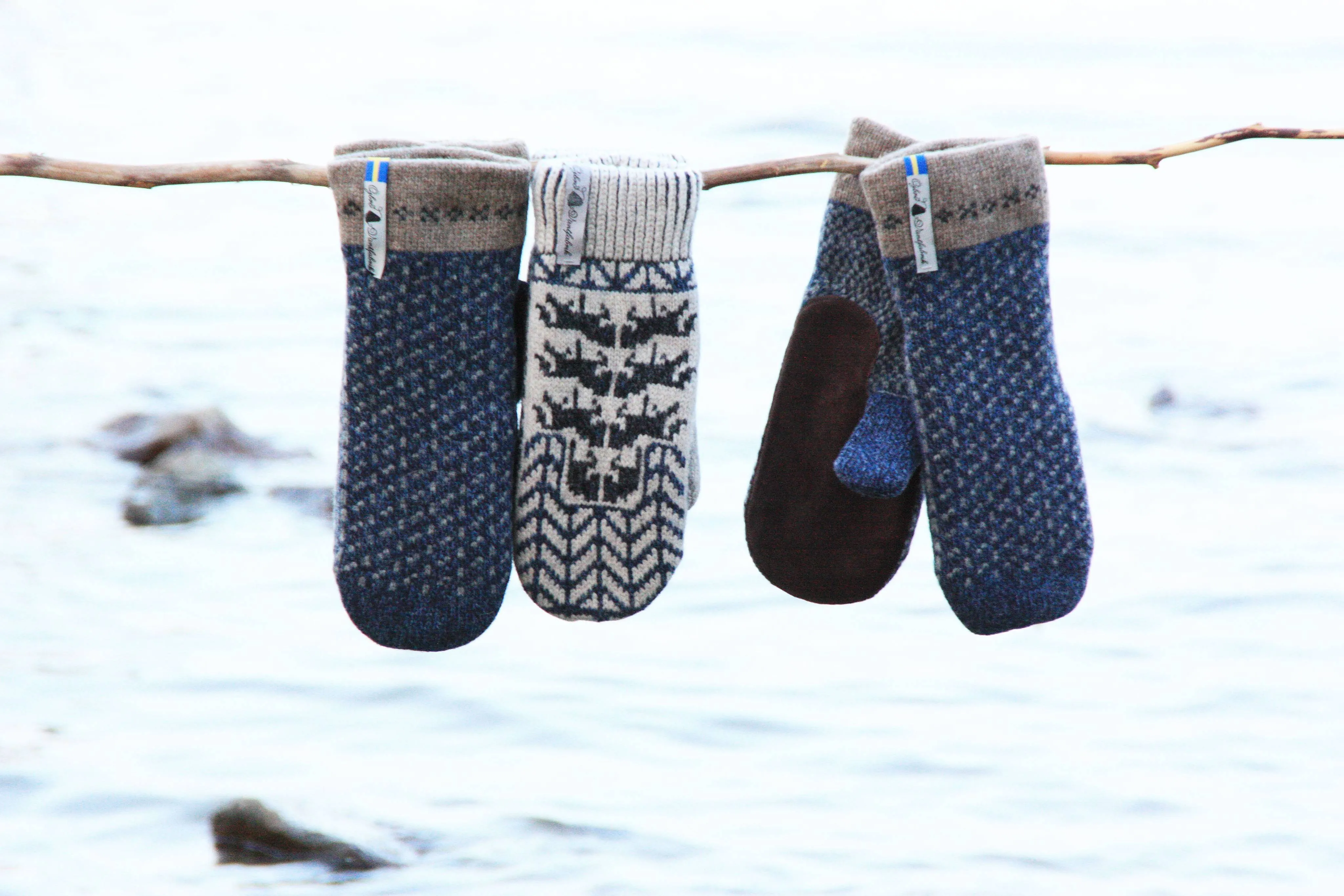 Skaftö Pattern Swedish Mittens