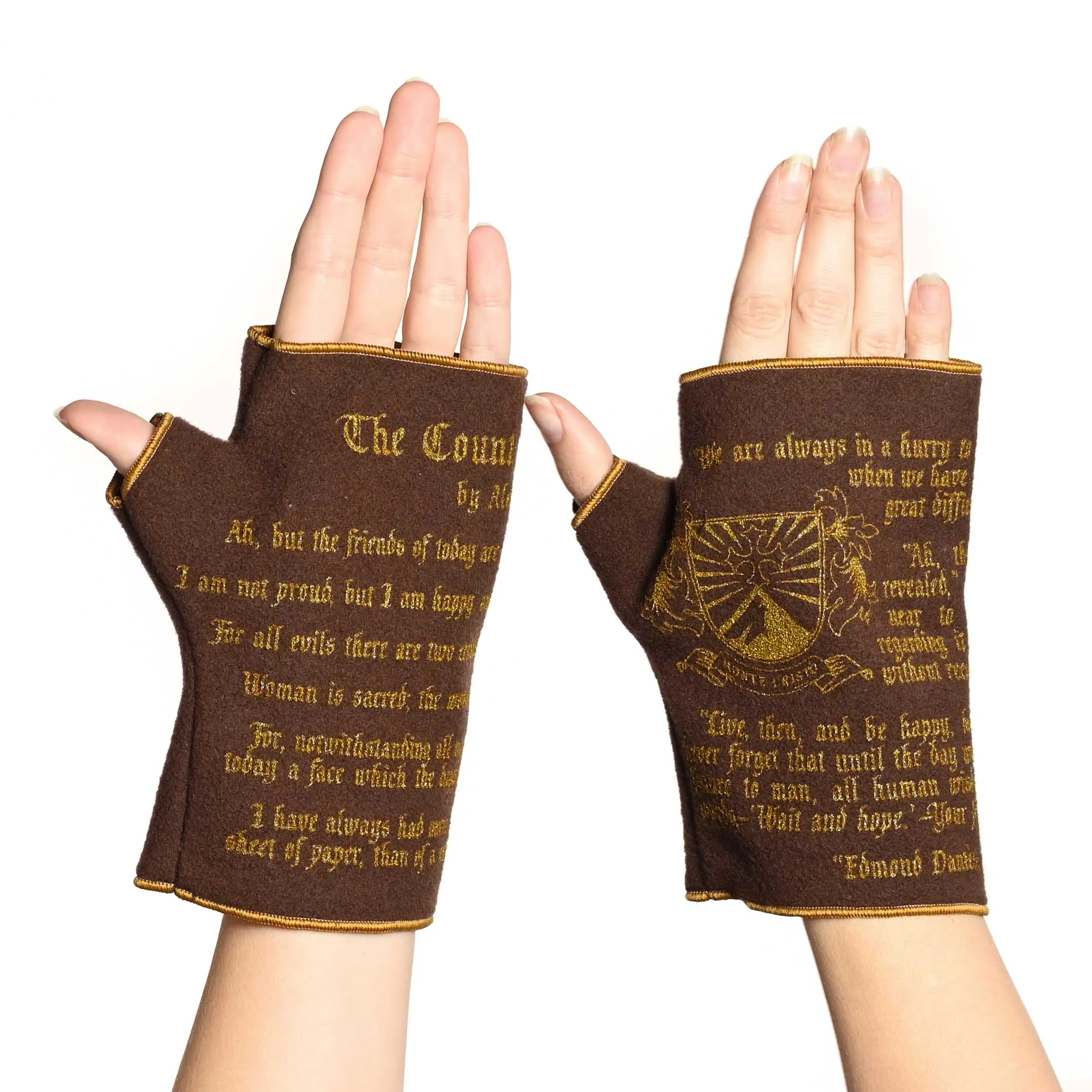 The Count of Monte Cristo Italian Wool Gloves