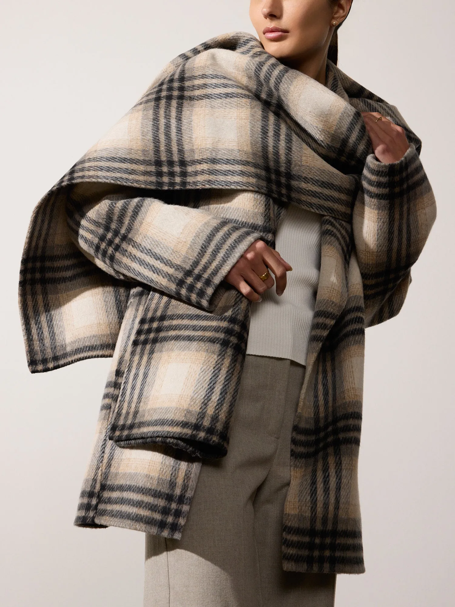 The Finley Plaid Coat