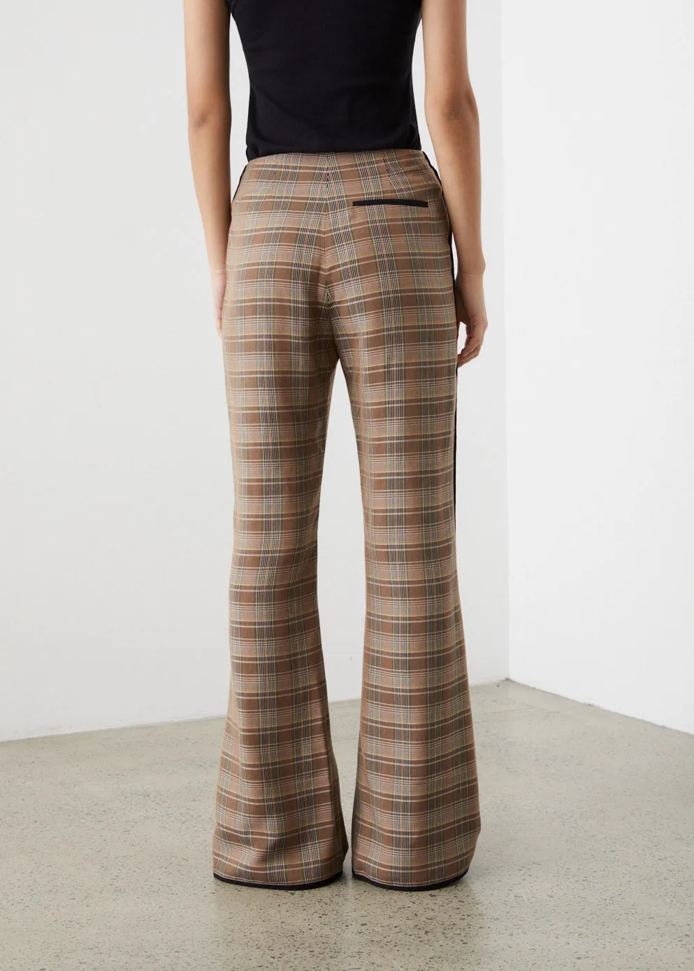 Tulip Check Pants