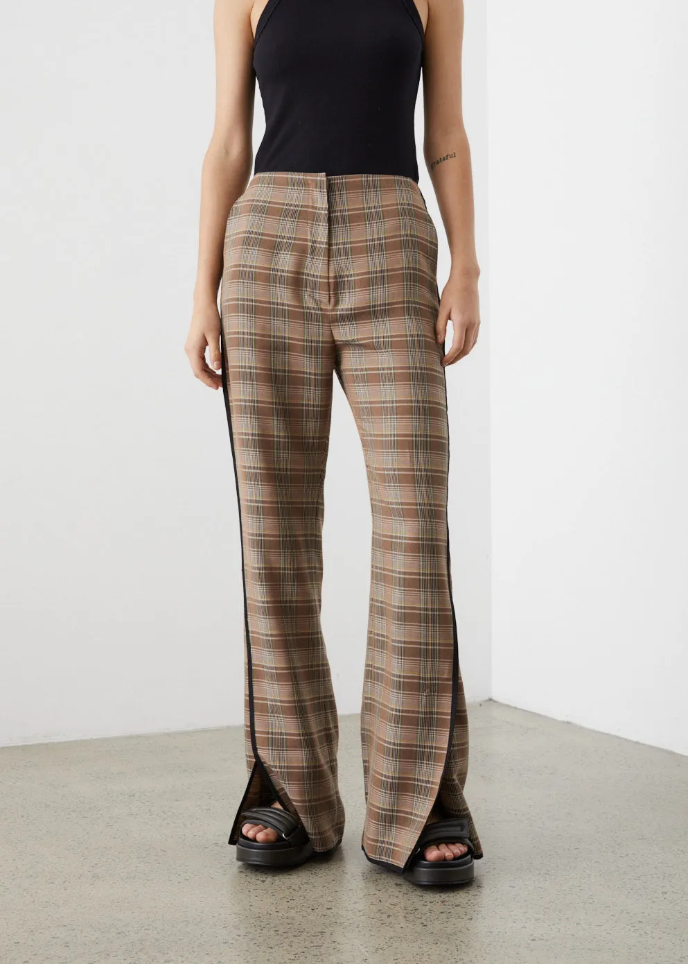 Tulip Check Pants