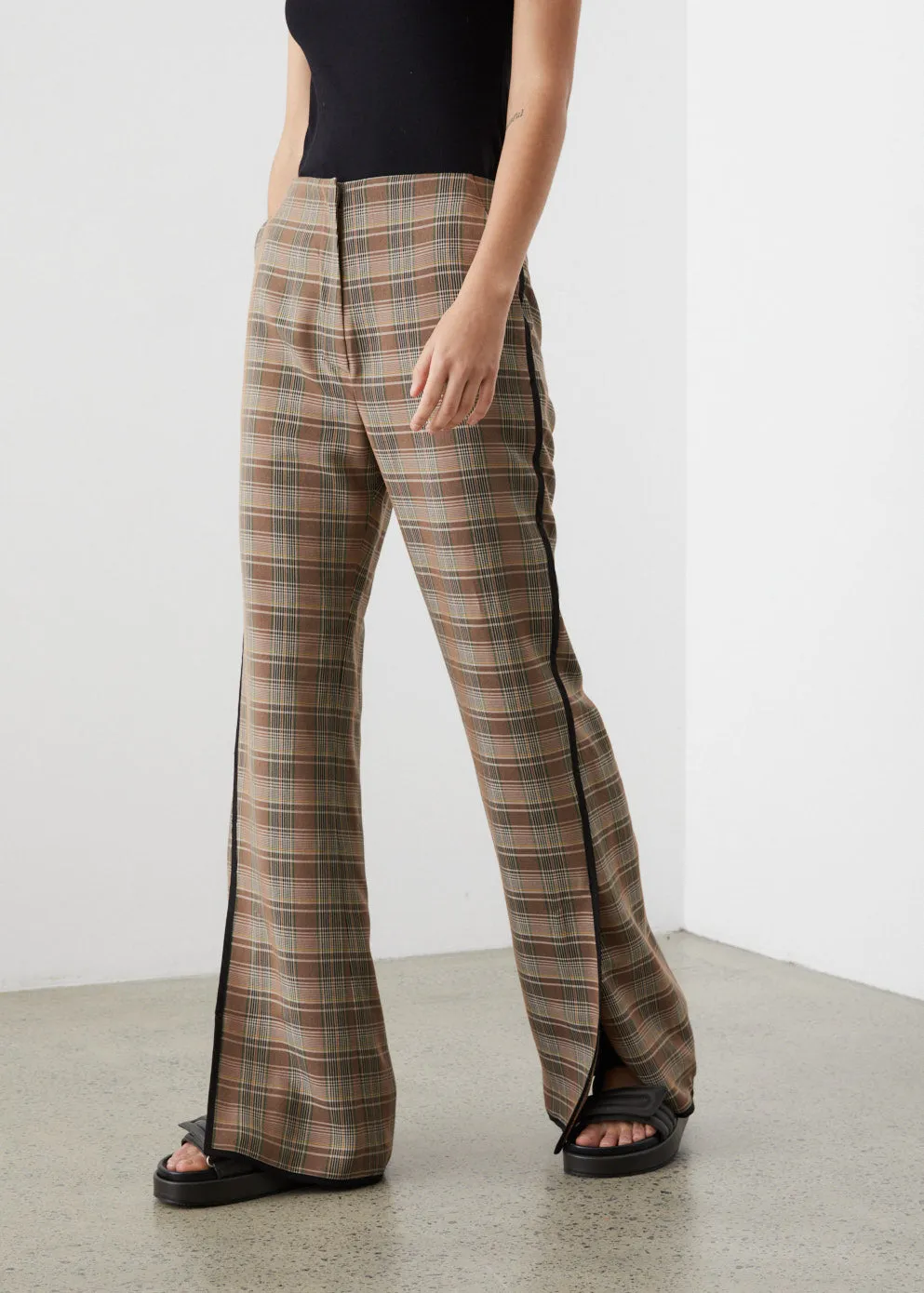 Tulip Check Pants