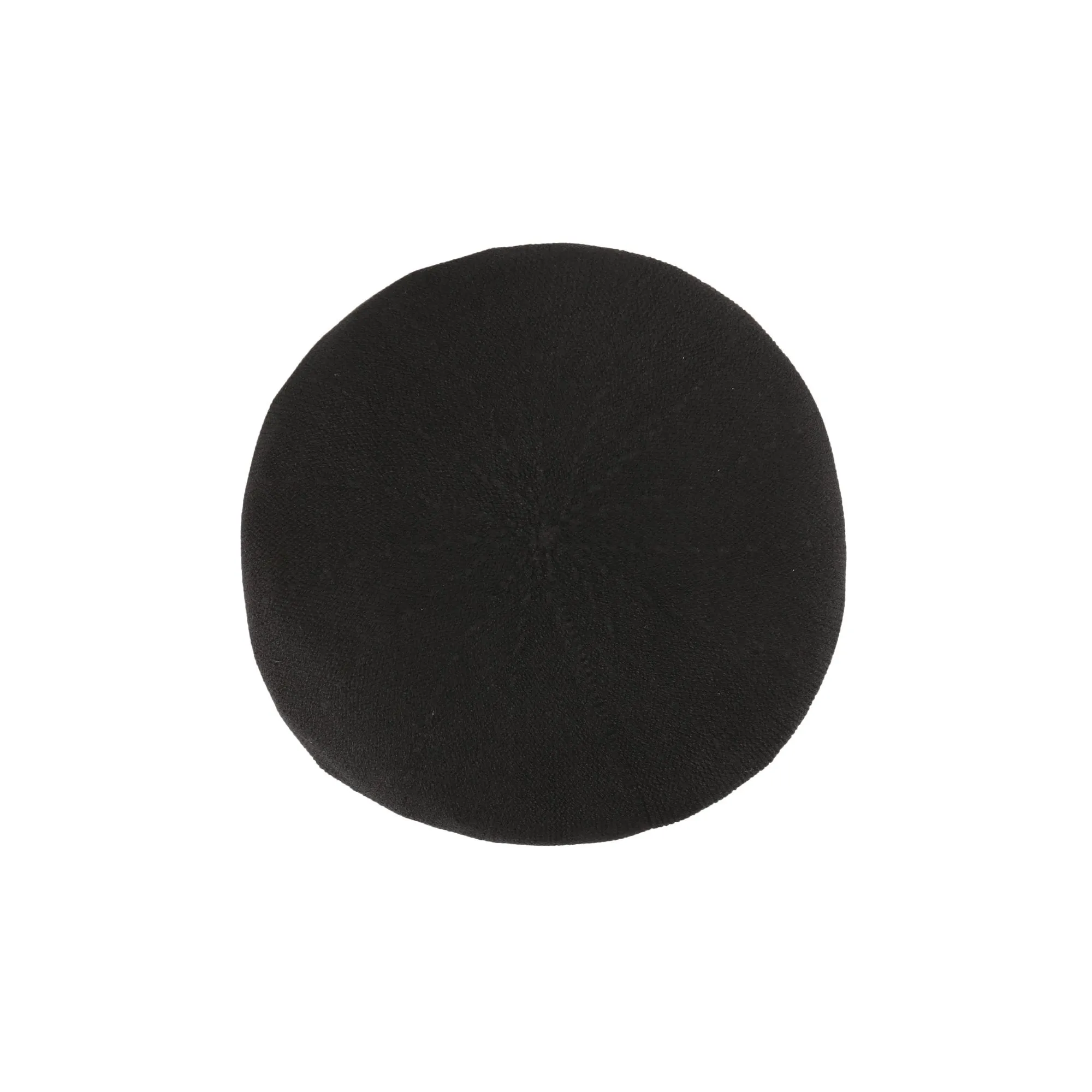 Women Basic Knitted Beret - Black