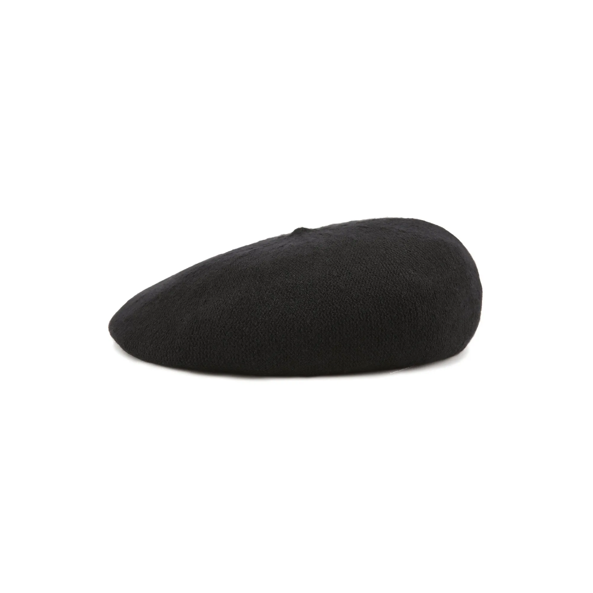 Women Basic Knitted Beret - Black