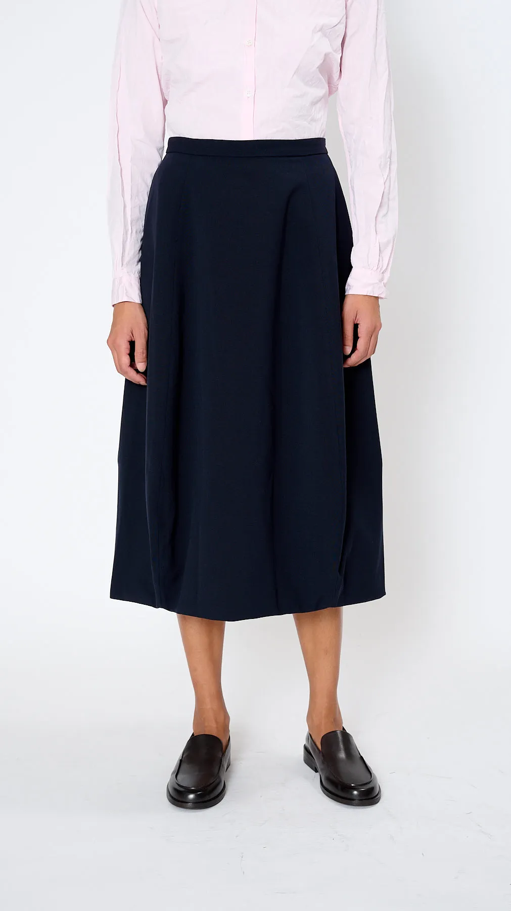 Worker Skirt in Navy