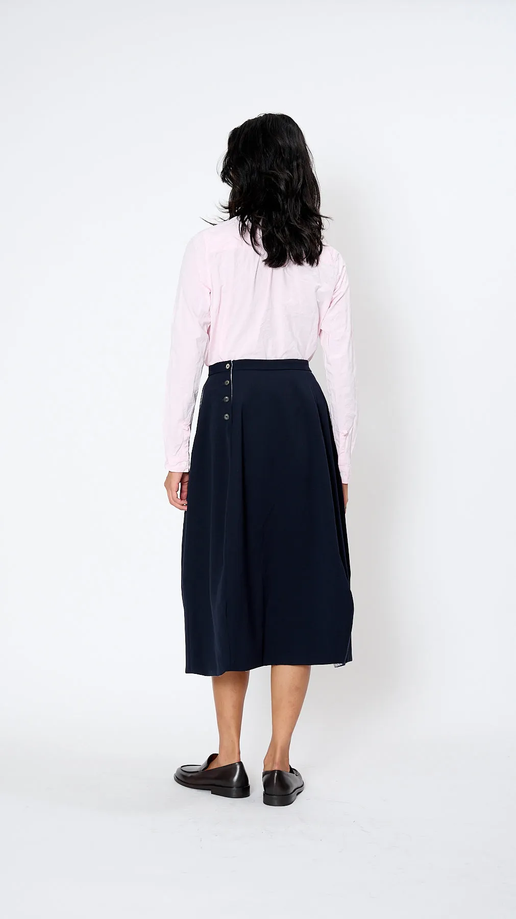 Worker Skirt in Navy